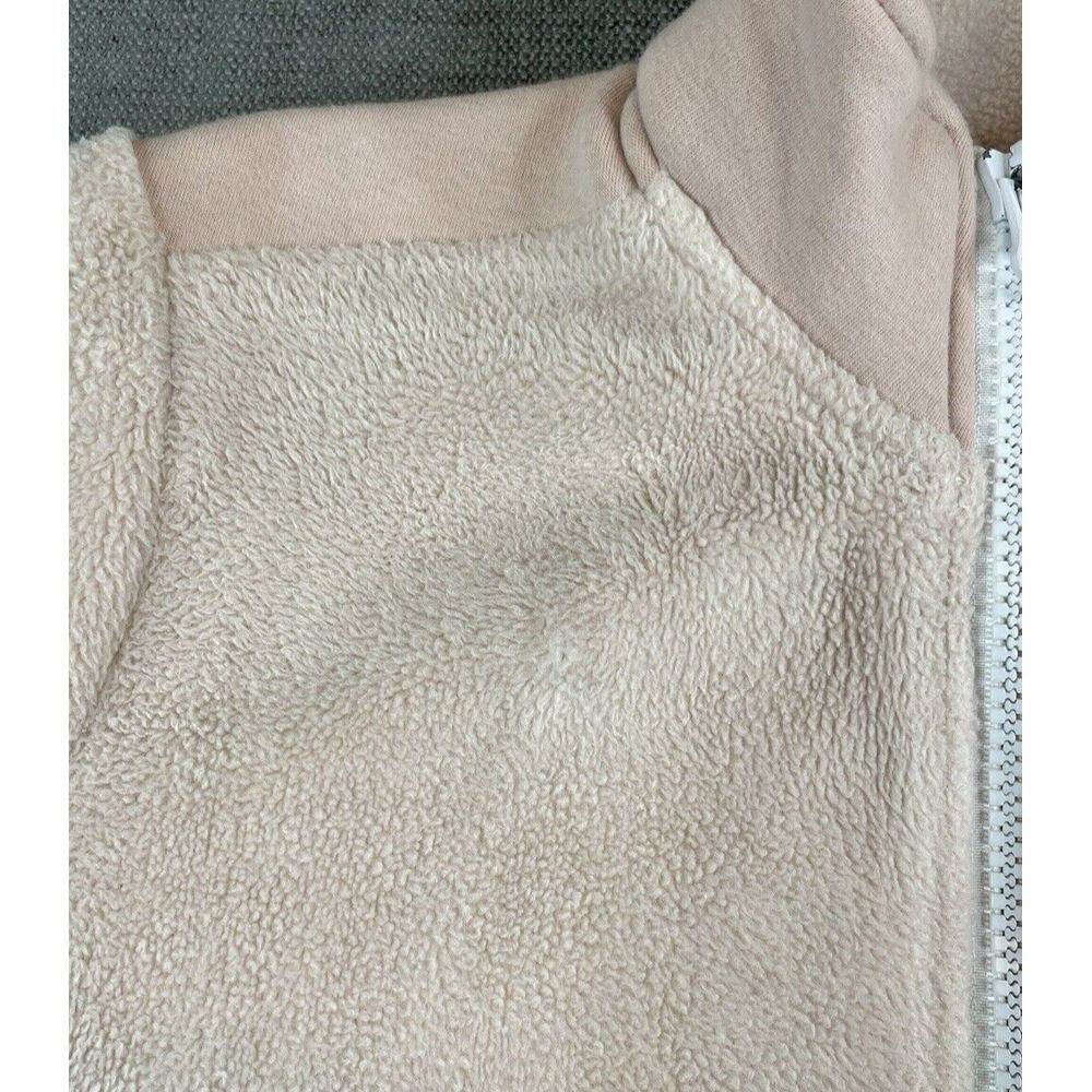 Free People FP Movement Jacket Womens (M) Pink Timeless Fleece Zip Deep Pile - Picture 8 of 8